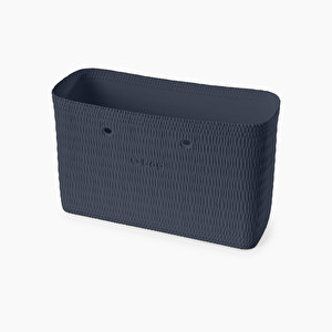 Corps osier bleu marine O bag beach mini - O bag