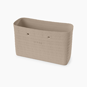 Corps osier sable O bag beach mini - O bag