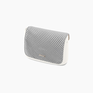 Rabat texture tiles argent O pocket - O bag