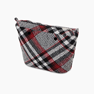 Inner bag tartan wool O bag mini - O bag