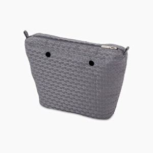 Inner bag flower jacquard fabric O bag mini - O bag
