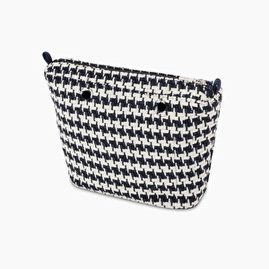 Inner bag pied de poule fabric O bag mini - O bag