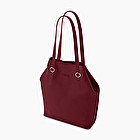 O diamond bordeaux with handle
